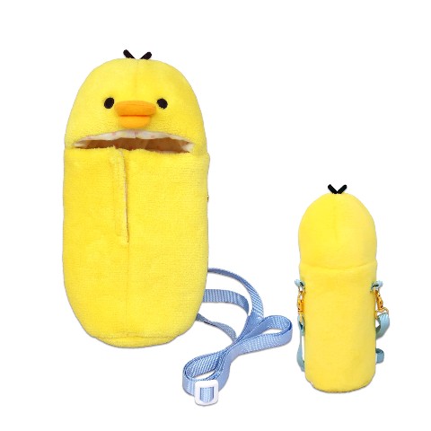 【リラックマ】モフモフペットボトルホルダー（キイロイトリ）