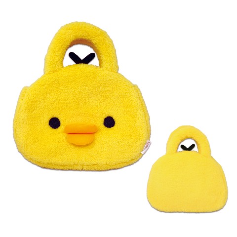 【リラックマ】モフモフトートバッグ（キイロイトリ）