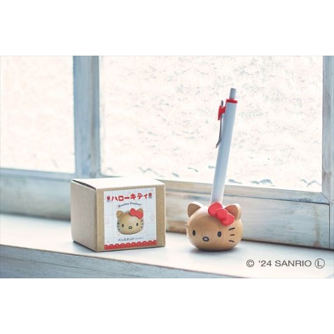 【サンリオキャラクターズ】ハローキティ ペンスタンド（レッド）