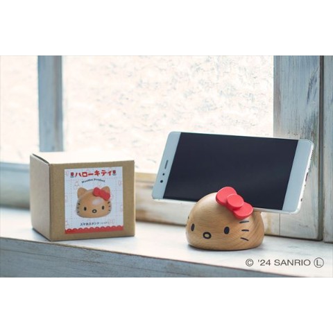 【サンリオキャラクターズ】ハローキティ スマホスタンド（レッド）