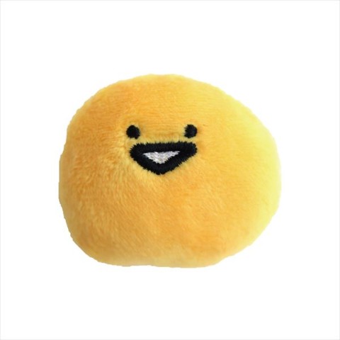 【お文具といっしょ】押すと音が鳴るふわふわバッジ ゼリーさん