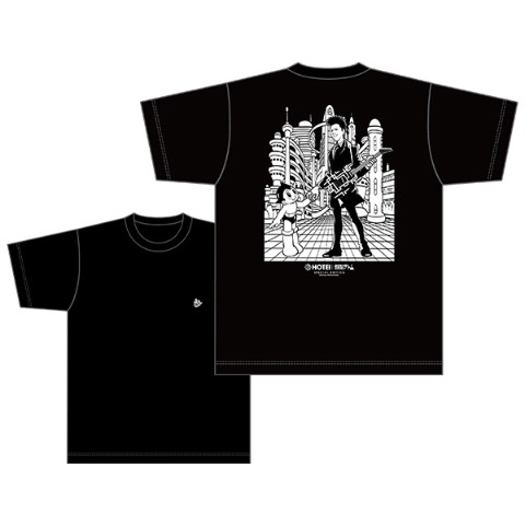 【HOTEI×鉄腕アトム】コラボTシャツ イラストA（Lサイズ）