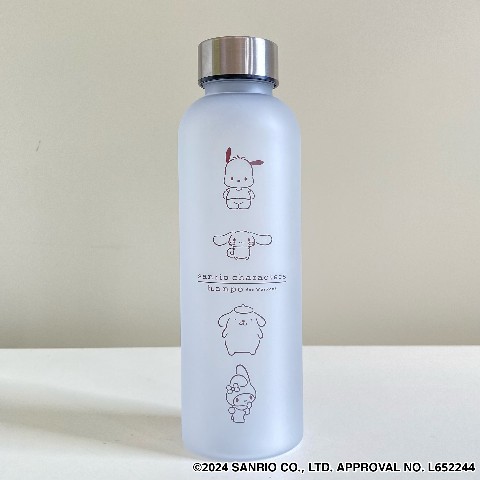 【サンリオキャラクターズ】hanpo 目盛り付きドリンクボトル（白）