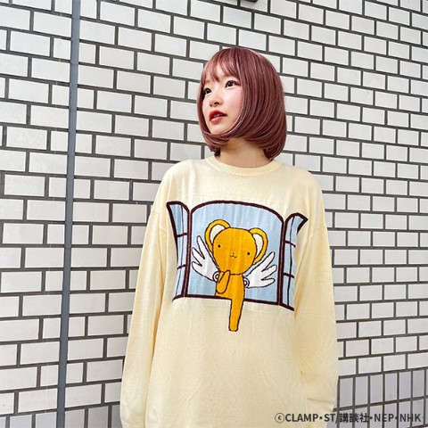 【カードキャプターさくら クリアカード編】ケロちゃんニットプルオーバー