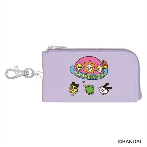 【たまごっち】パスツキキーケース／パープル