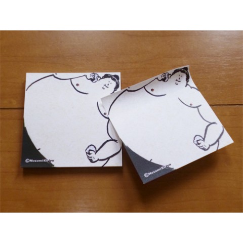 力士ふせん おなか／おむすび