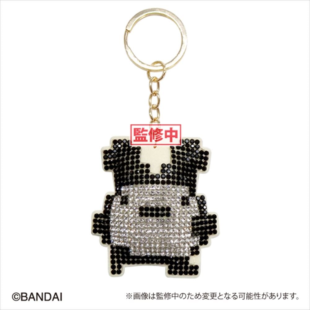 たまごっち　ラインストーンキーホルダー　みみっち