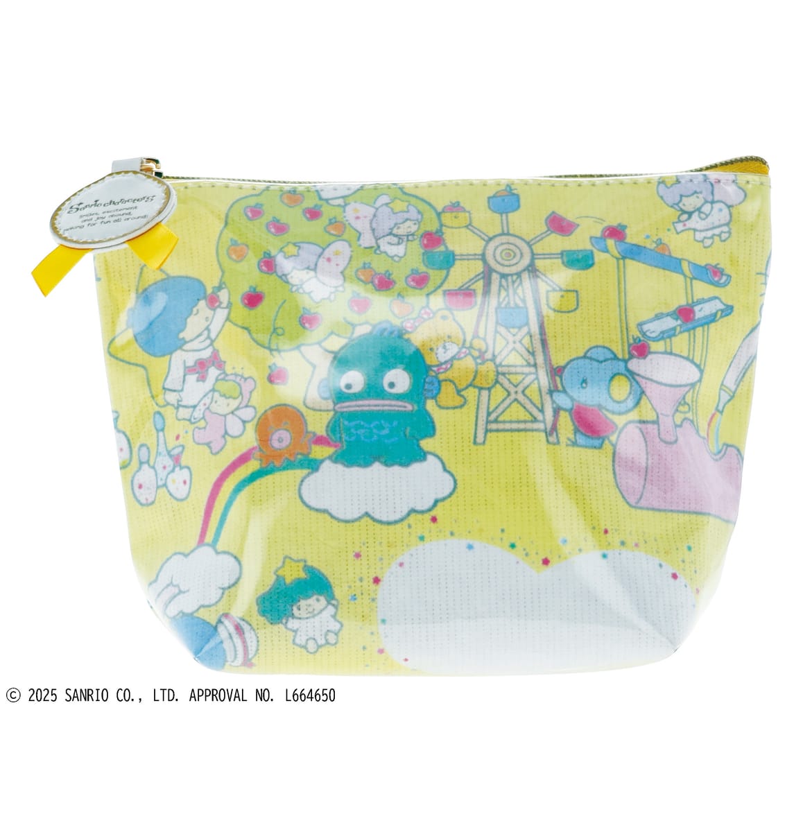 【サンリオキャラクターズ】ラッピングイエロー ポーチ