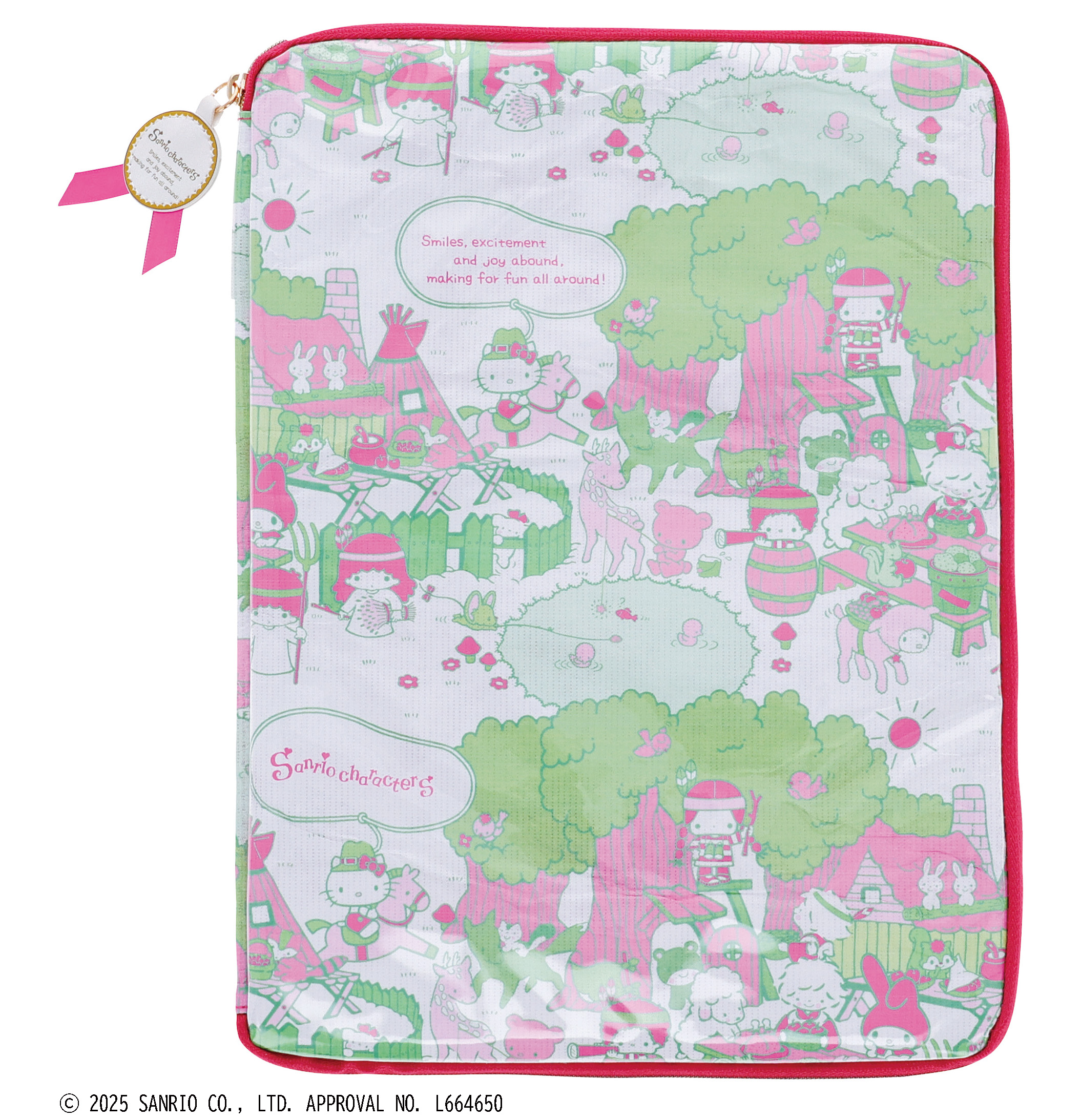 【サンリオキャラクターズ】ラッピングマゼンダ タブレットケース