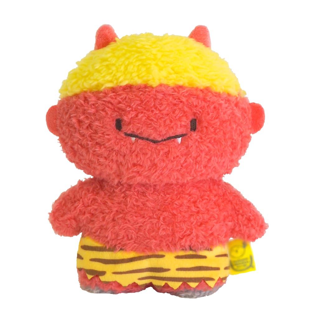 【ふわふわたっとん】ぬいぐるみ S おに RD