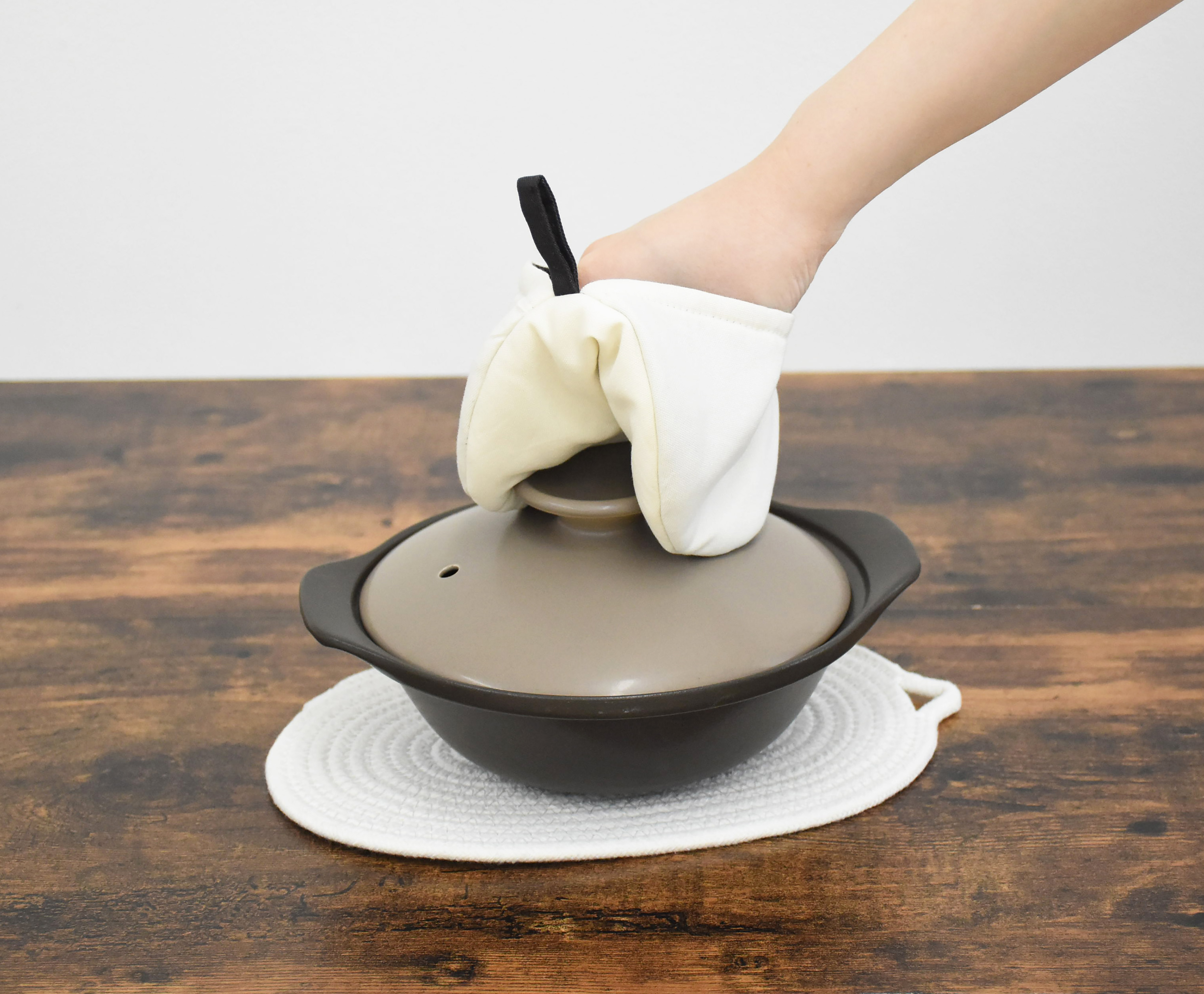 【ぎゅっとおにぎりさん】ミトン　のり