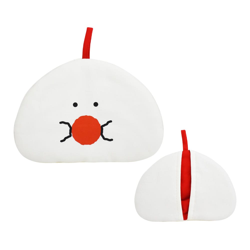 【ぎゅっとおにぎりさん】ミトン　梅