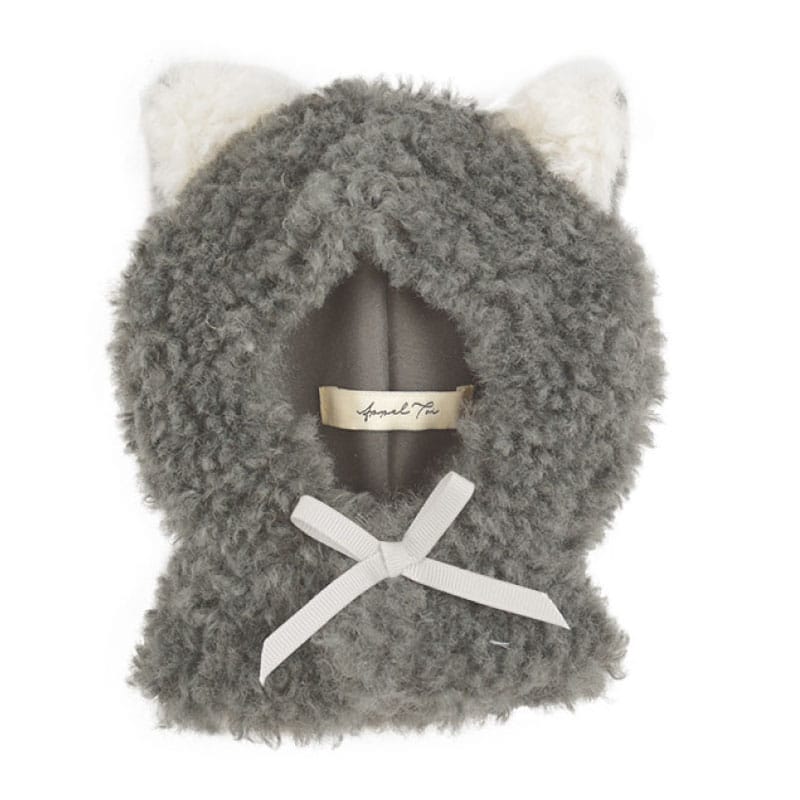 【推し事】アニマルミニぬいポンチョ　オオカミ