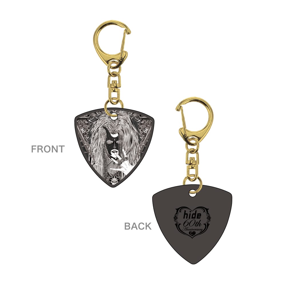 【hide】ピック型キーホルダー  斑鳩