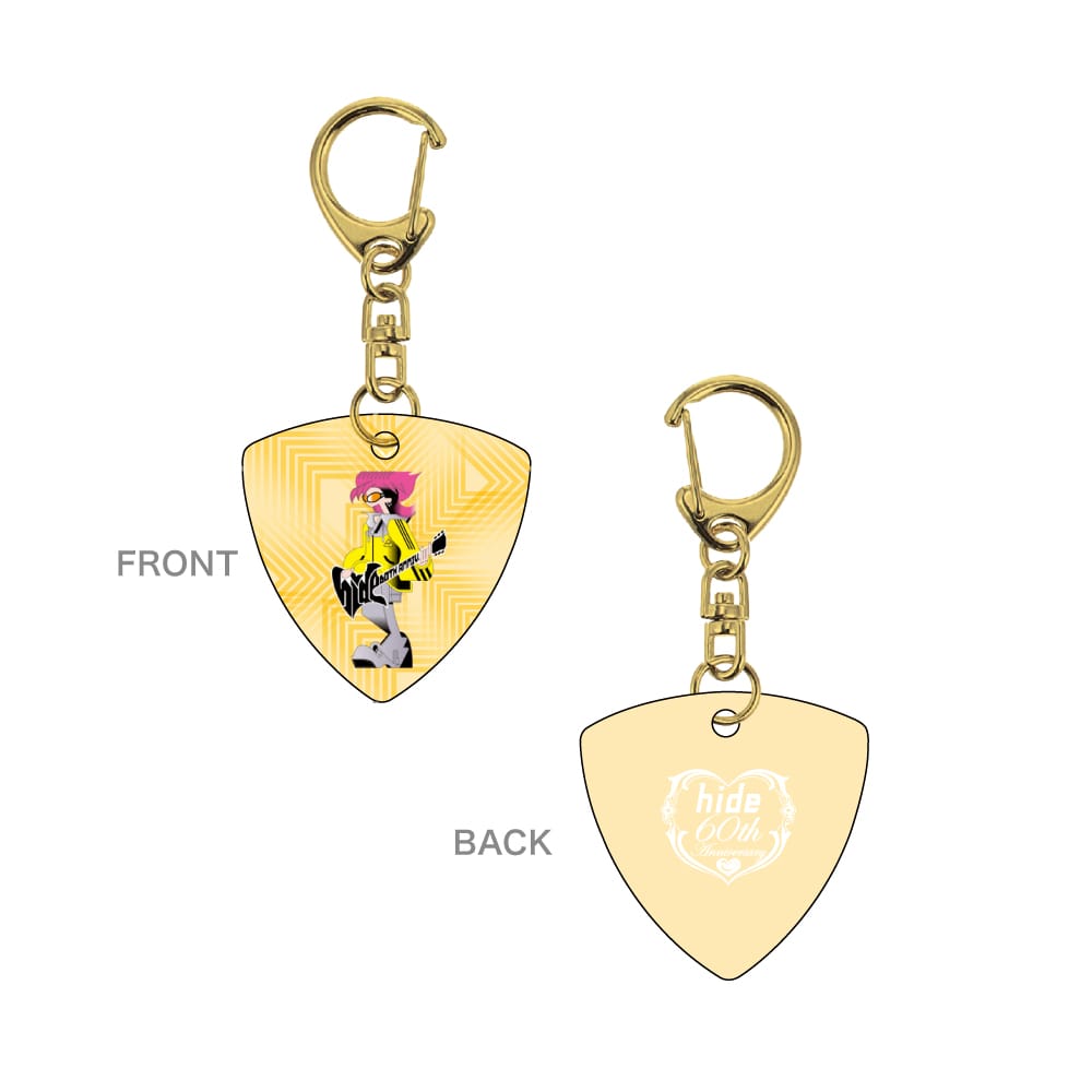 【hide】ピック型キーホルダー  リック