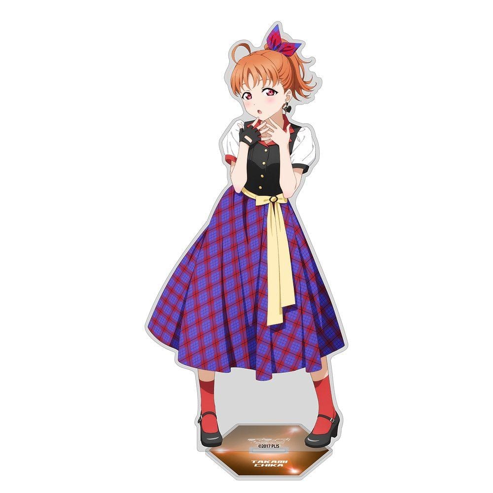 【ラブライブ！サンシャイン!!】描き下ろし 高海千歌 アクリルスタンド（大）ソロコンサートver.