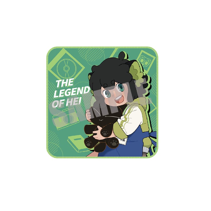 【羅小黒戦記】タオルハンカチ シャオヘイ ヴィレヴァン店員風