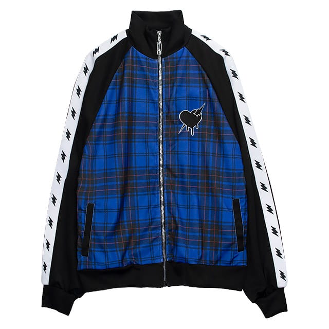 【LISTEN FLAVOR】イナズマずっきゅん チェックジャージ BLUE CHECK