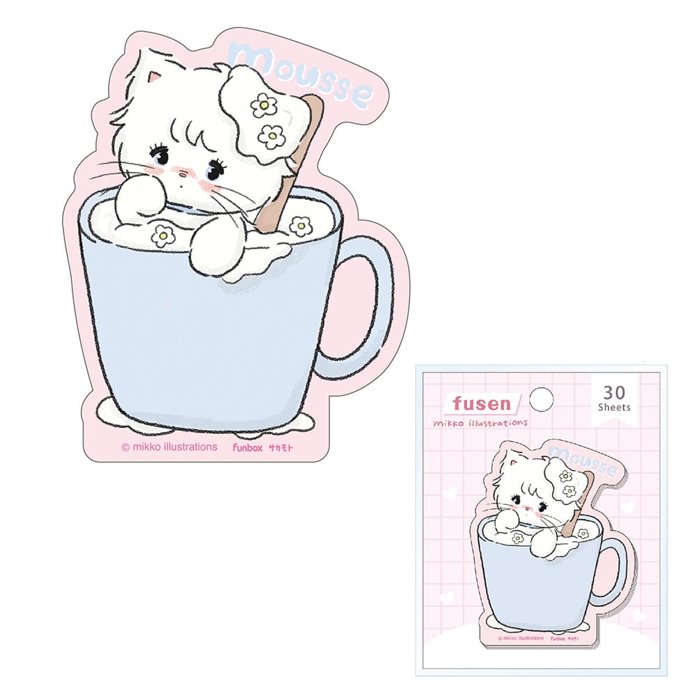 【mikko】ダイカットふせん　ムース