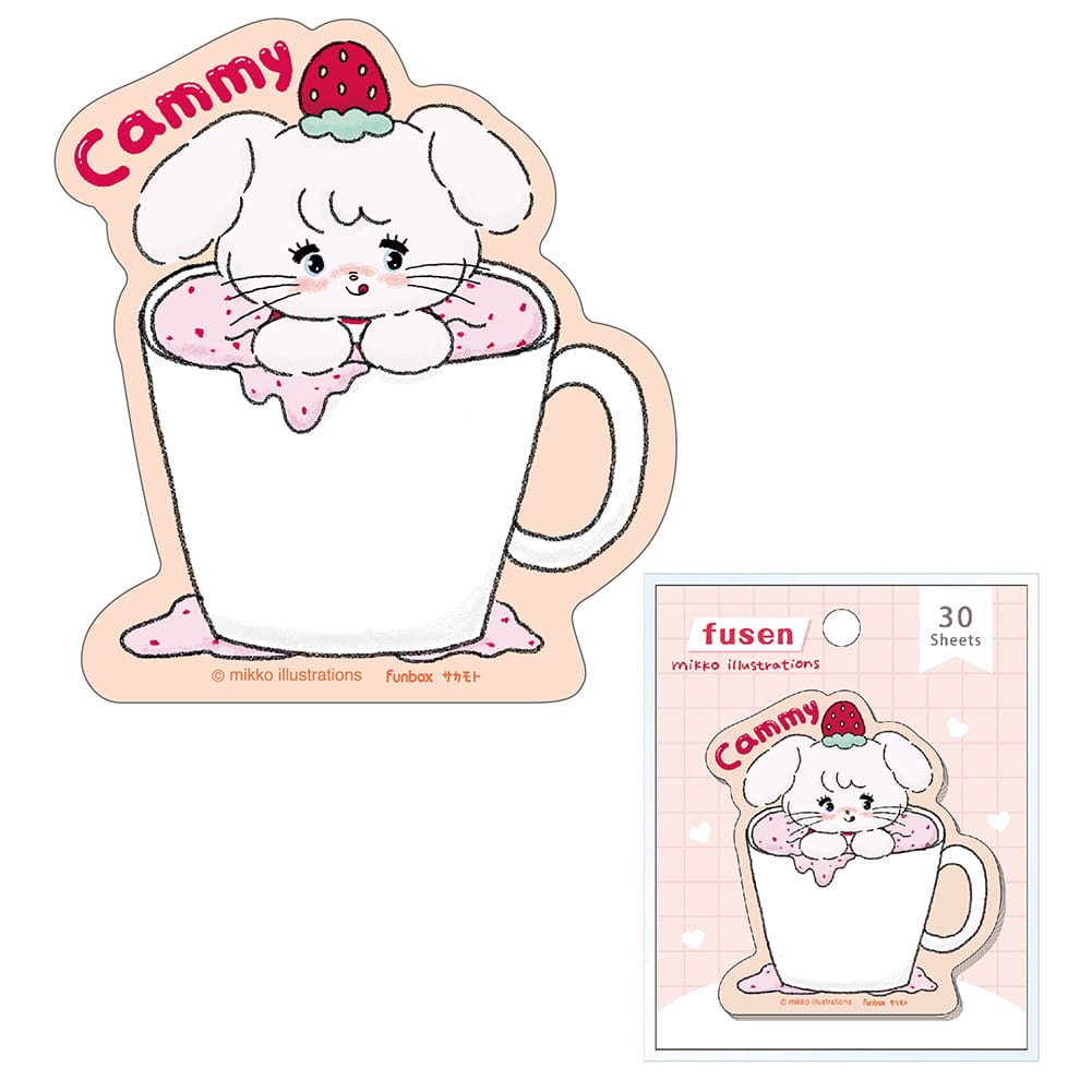 【mikko】ダイカットふせん　キャミー