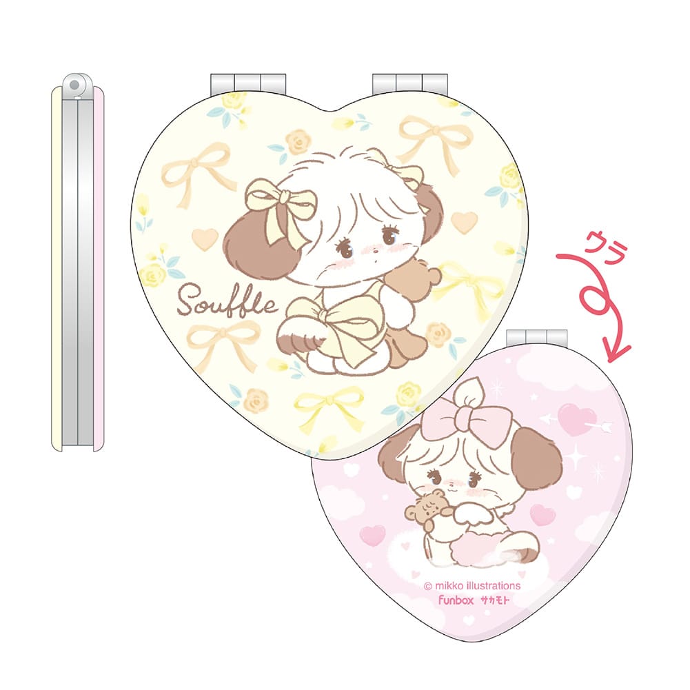 【mikko】ハートミラー　スフレ