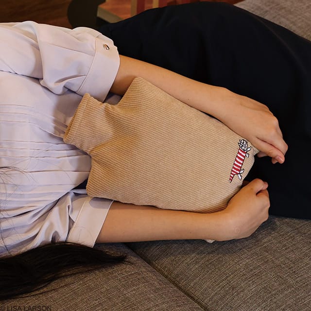 【リサ・ラーソン】「湯たんぽマイキー」湯たんぽ(コーデュロイ)