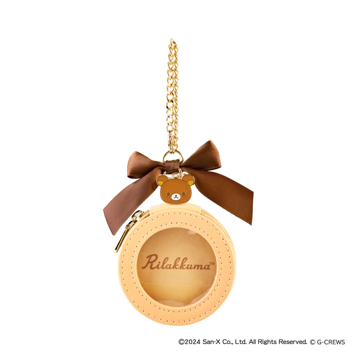 【リラックマ】缶バッジケース　リラックマ