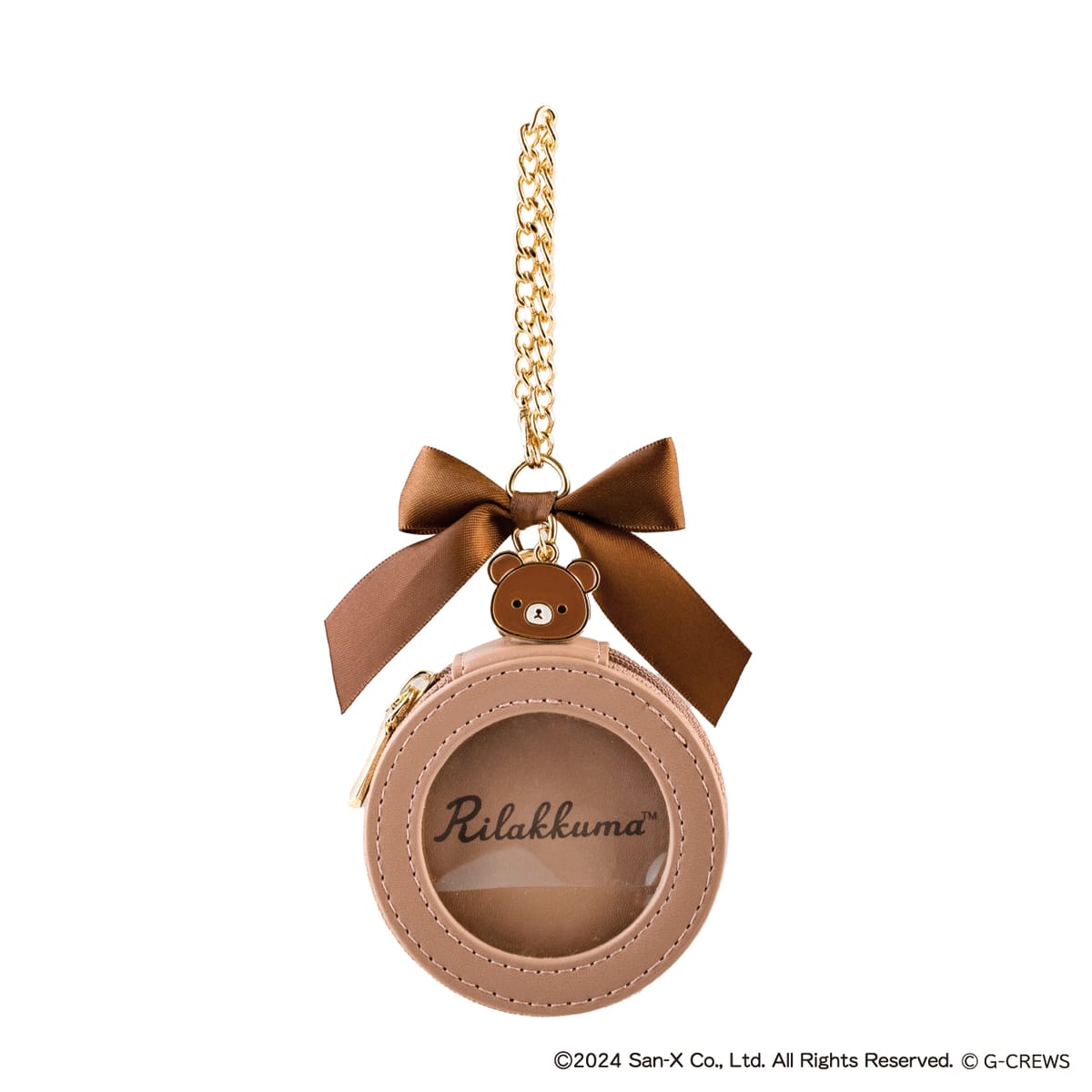 【リラックマ】缶バッジケース　チャイロイコグマ