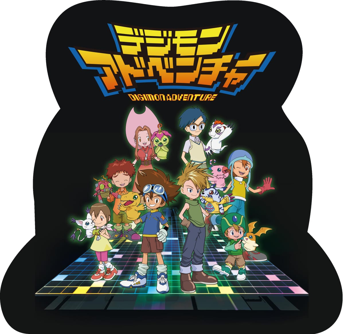 【デジモンアドベンチャー】ダイカットクッション