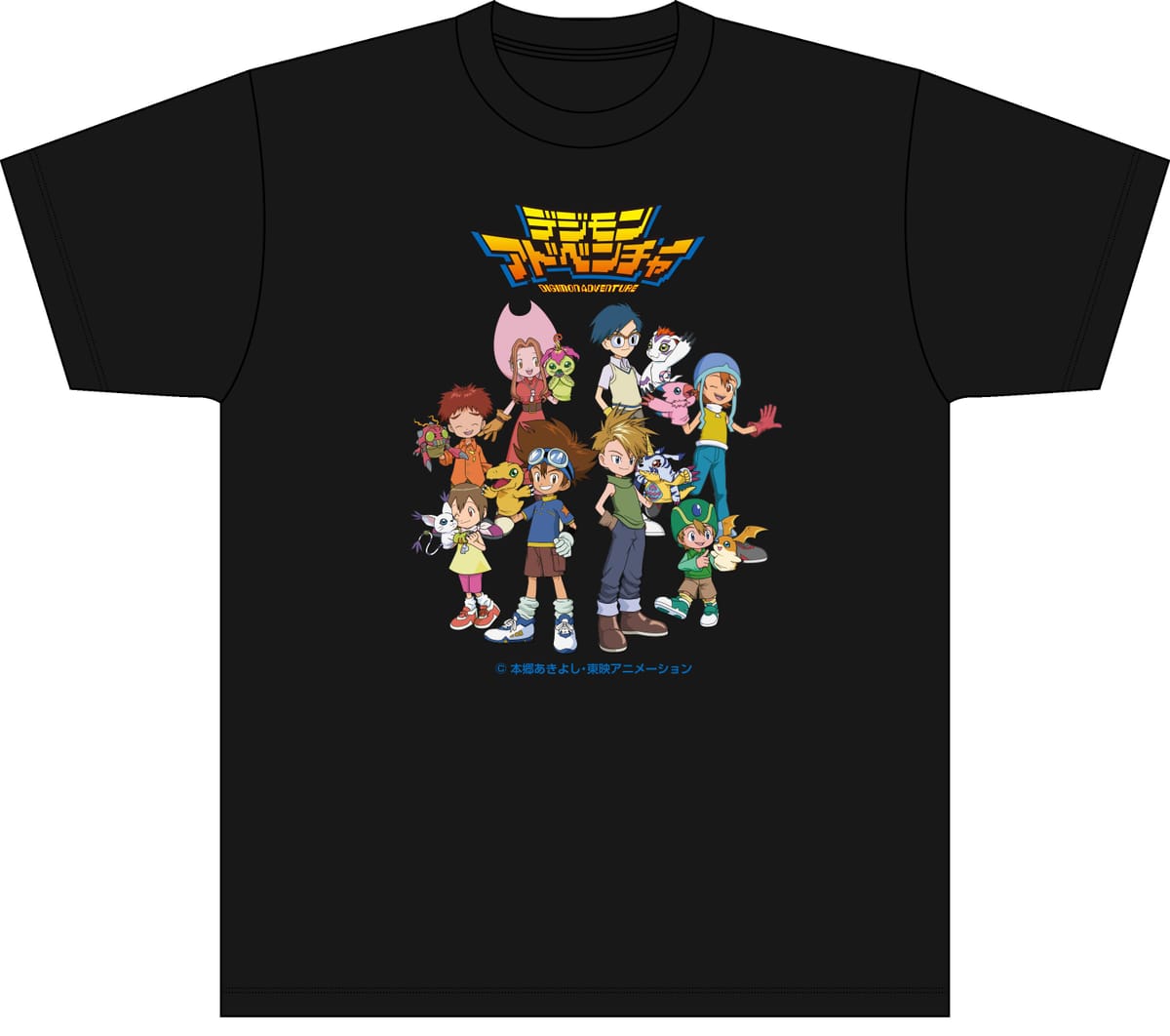 【デジモンアドベンチャー】Tシャツ キービジュアル（Lサイズ）