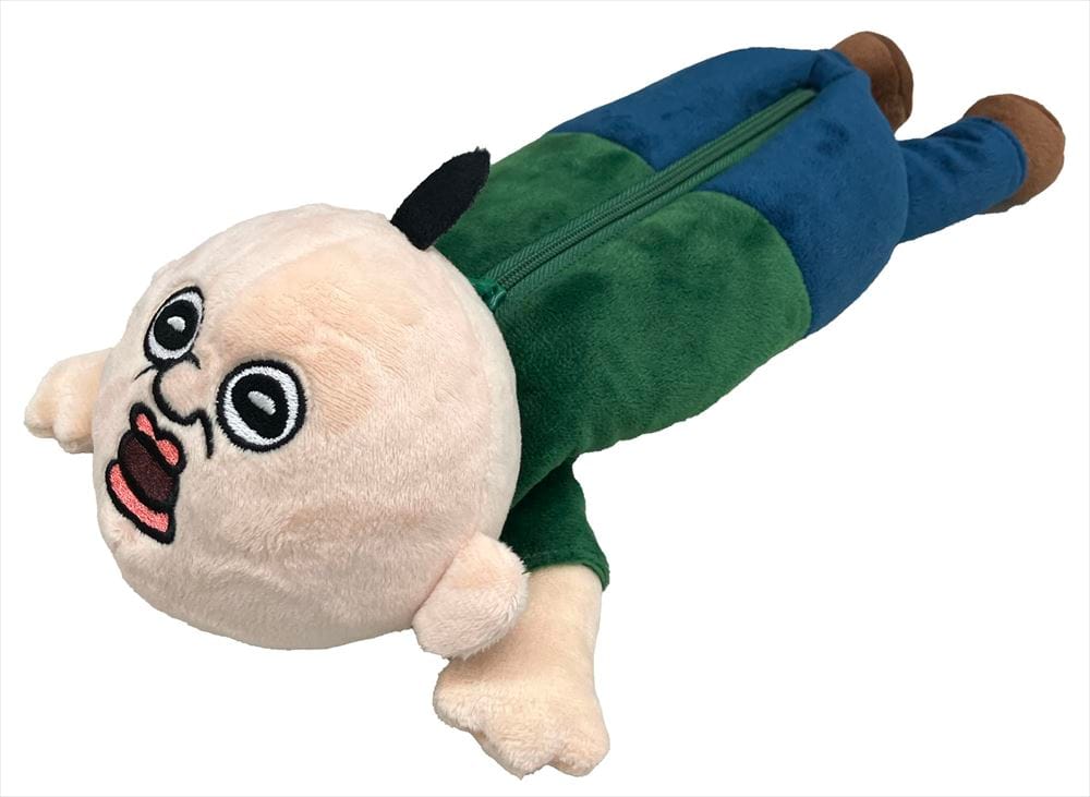 【パンパンくんの日常】ぬいぐるみダイカットポーチ パンパン