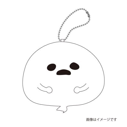 【しろまんた】ぬいぐるみボールチェーン