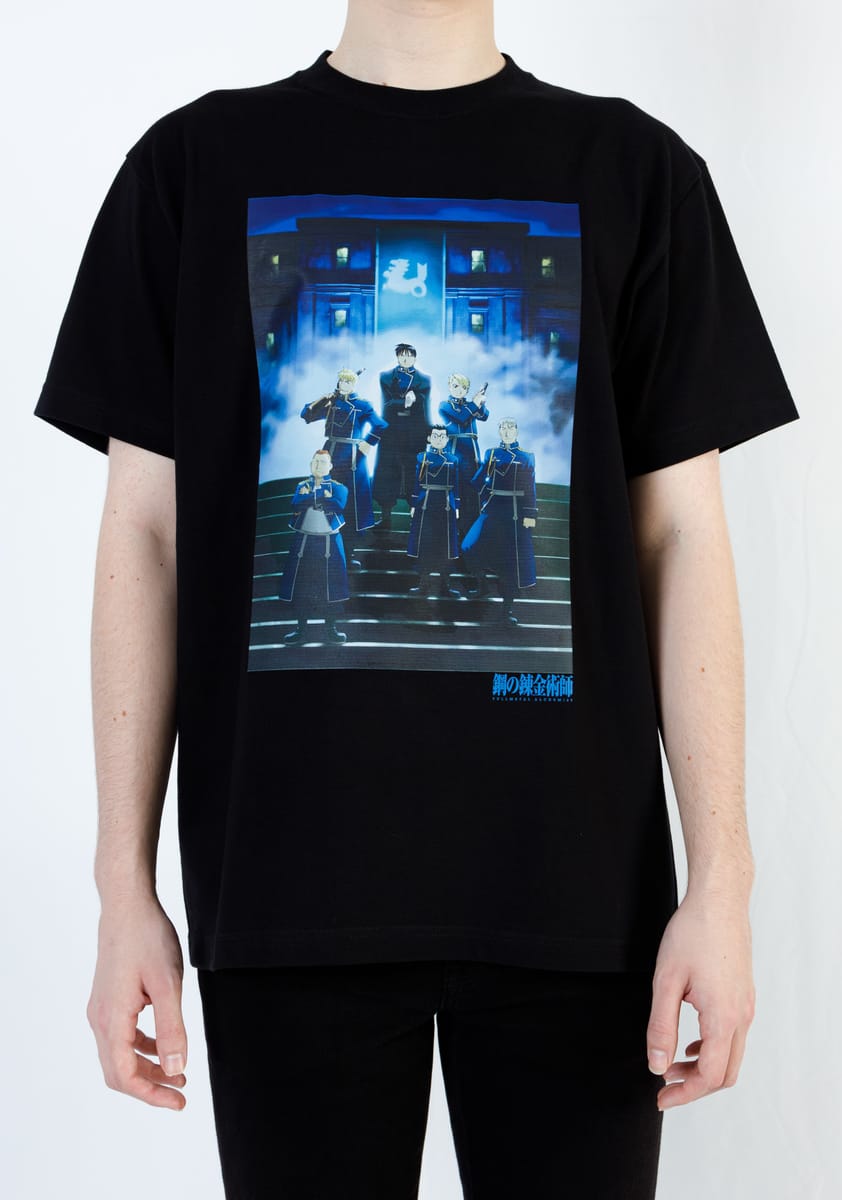 【鋼の錬金術師】TEAM_OF_MUSTANG/BLK/XXL