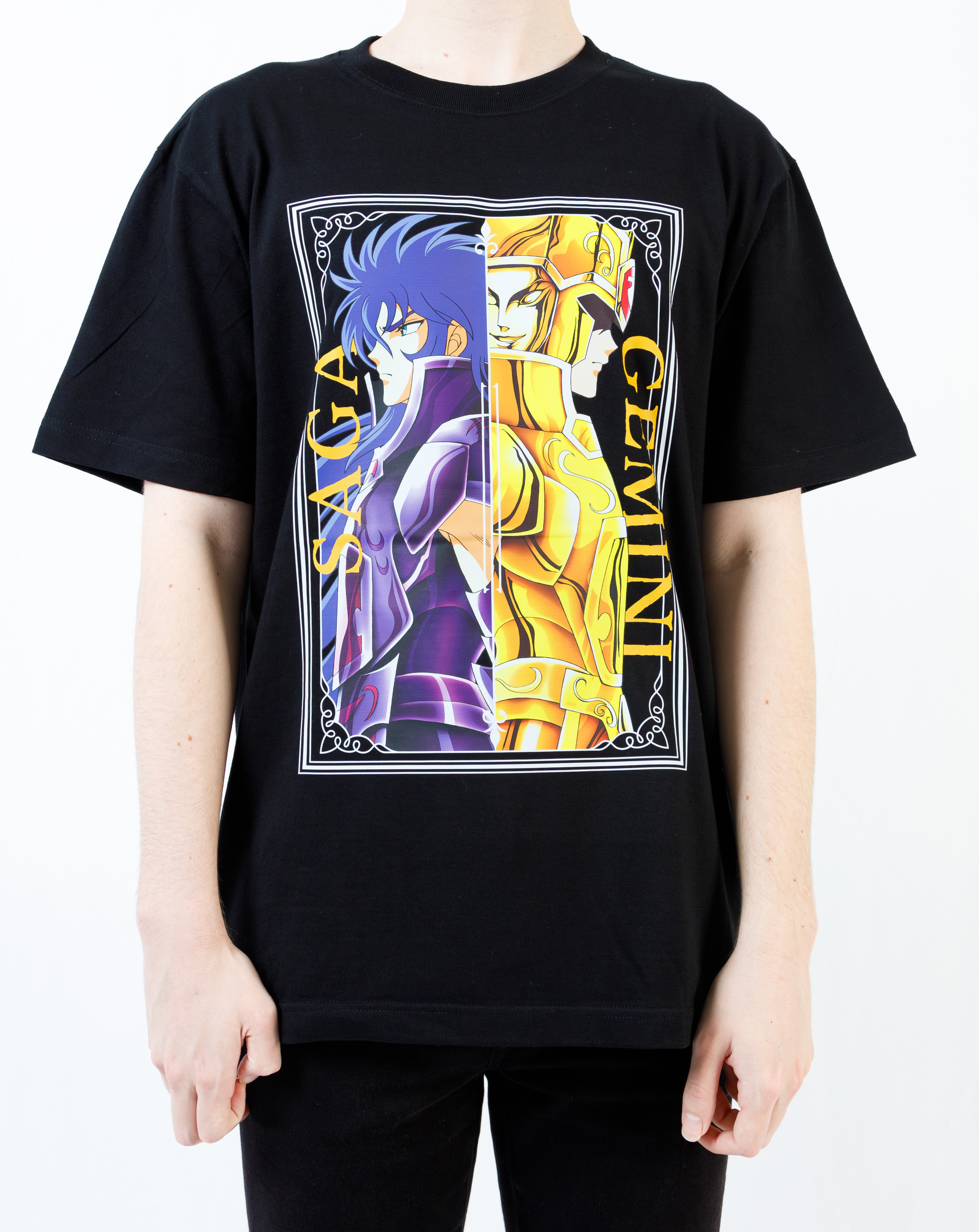 【聖闘士星矢】ｼﾞｪﾐﾆ/SAGA/BLK/XL