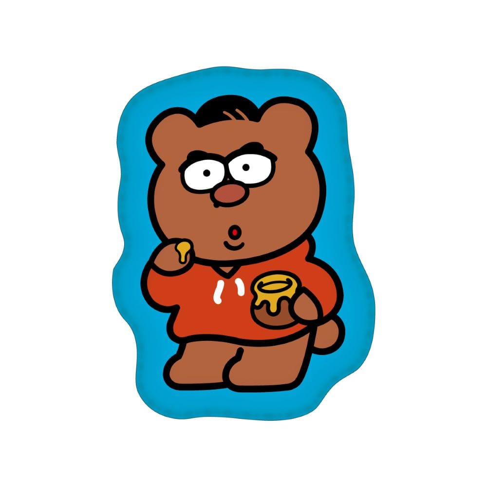 【シソンヌ×天久聖一】クッション 長谷川 くま