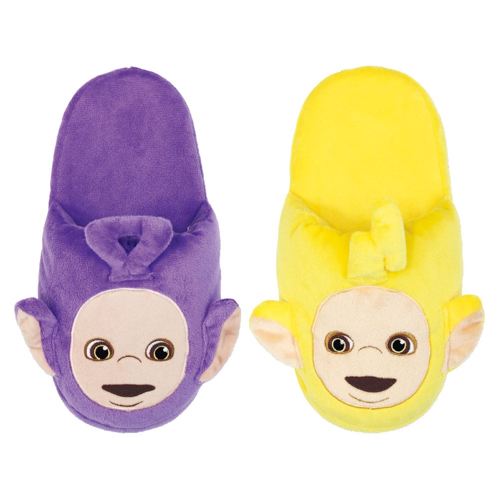 【テレタビーズ】ぬいぐるみスリッパ ティンキー・ウィンキー＆ラーラ