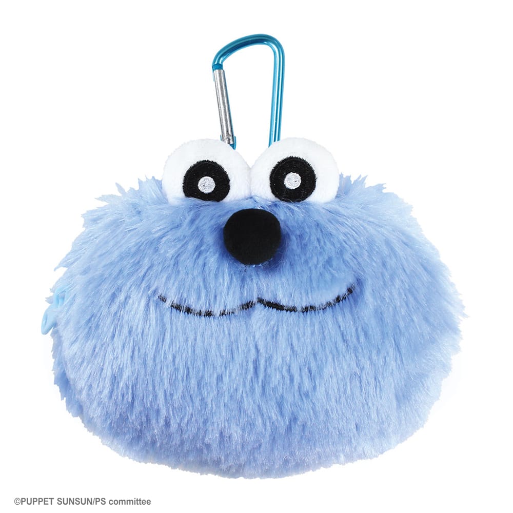 【パペットスンスン】カラビナ付きぬいぐるみ ファスナーマスコット スンスン