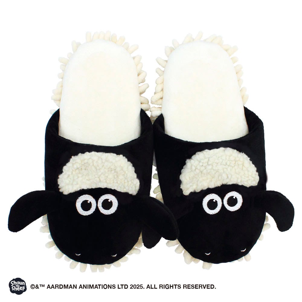 【ひつじのショーン】マイクロファイバースリッパ　ショーン