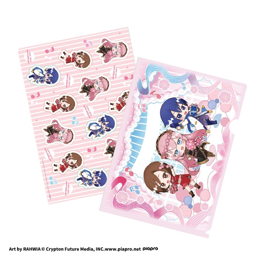 【巡音ルカ】生誕16周年記念祭 ～Rond? Roseo～ クリアファイル 集合