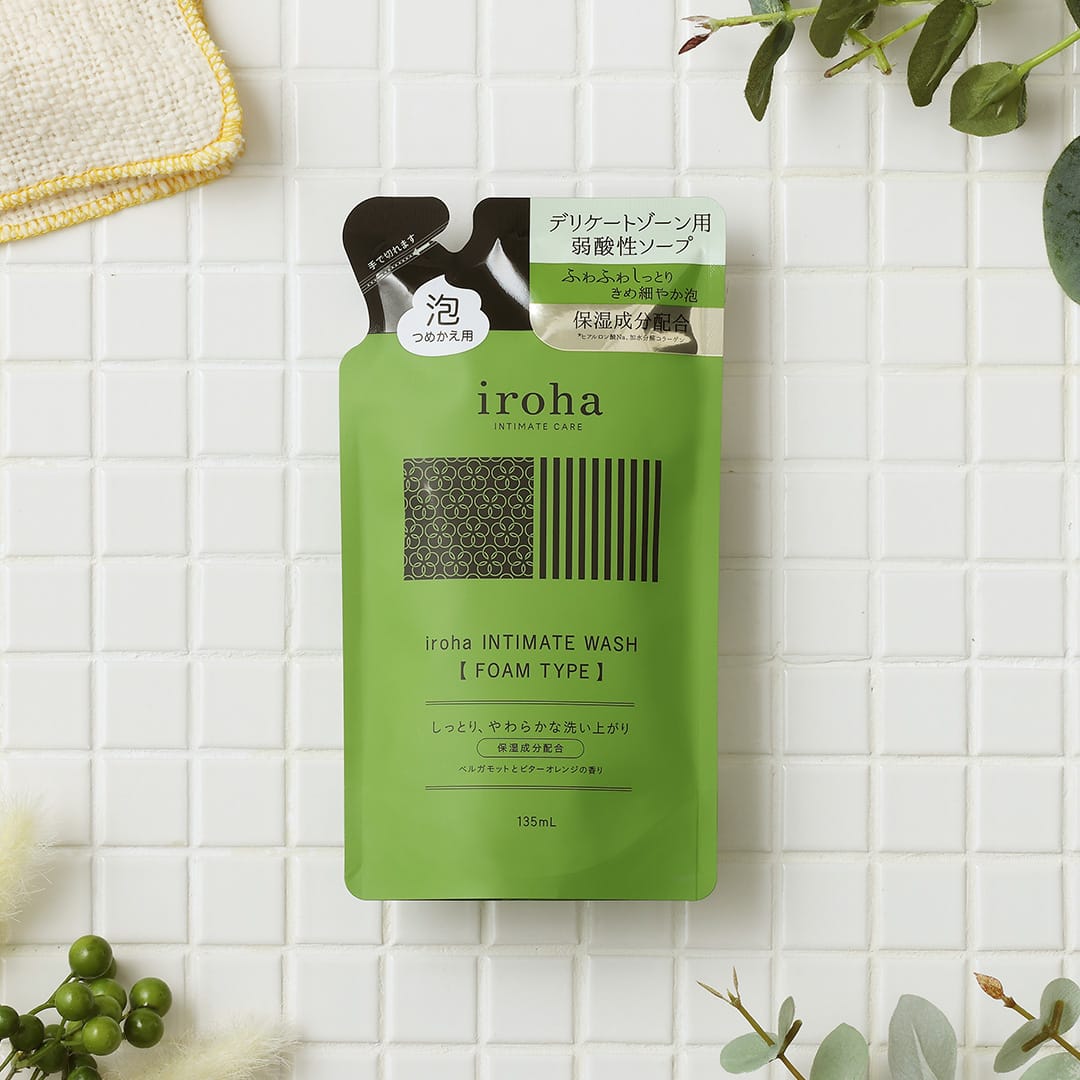 【iroha】iroha INTIMATE WASH FOAM TYPE　詰め替え用