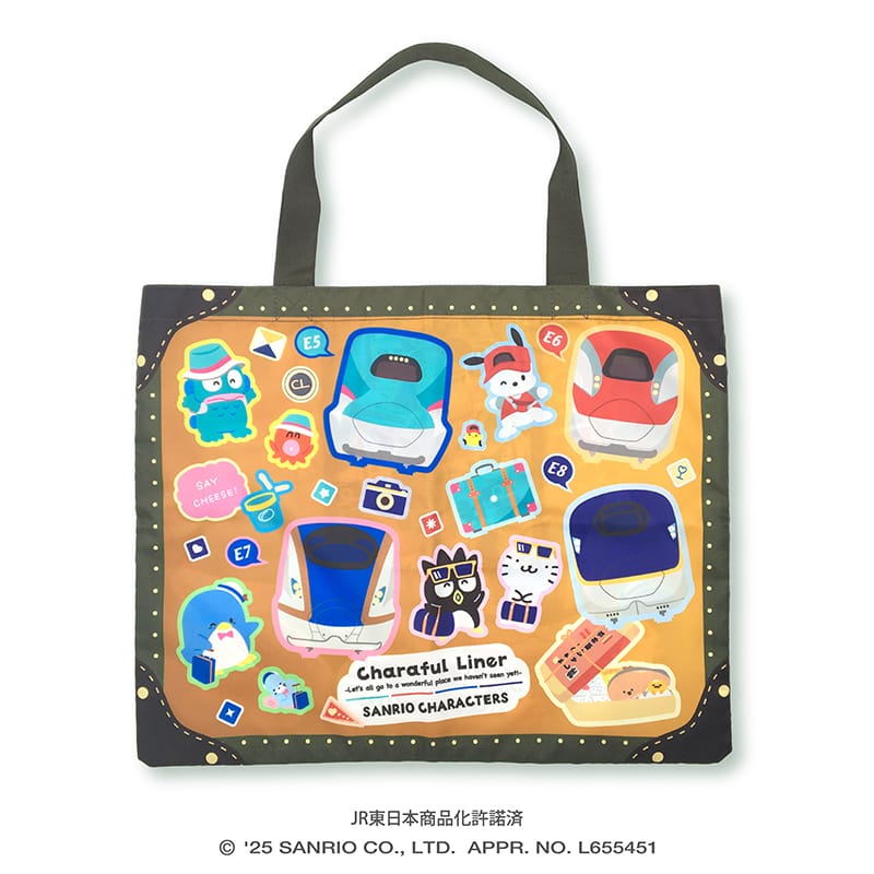 【サンリオキャラクターズ】キャラフルライナー 折り畳みエコバッグ MX