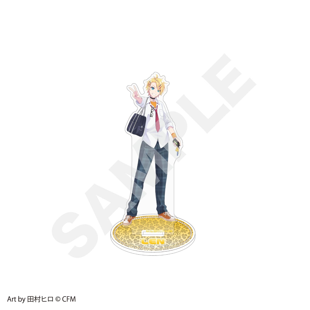 【ピアプロキャラクターズ】キャラスタンド 鏡音レン