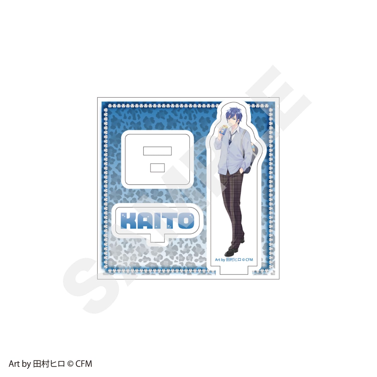 【ピアプロキャラクターズ】アクリルミニジオラマ KAITO