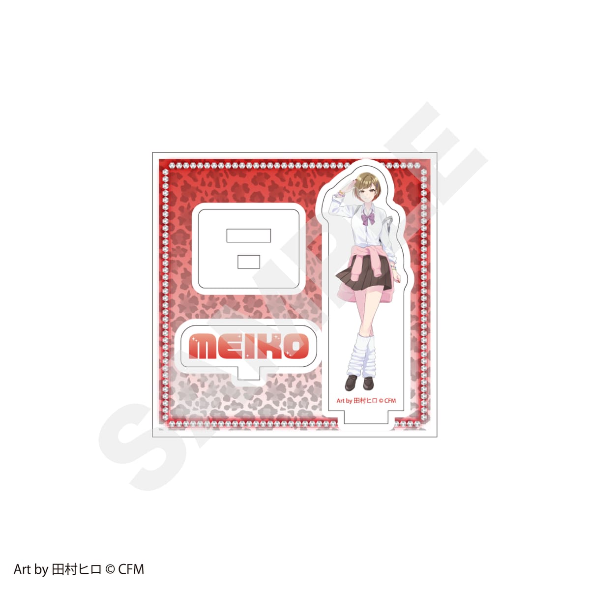 【ピアプロキャラクターズ】アクリルミニジオラマ MEIKO