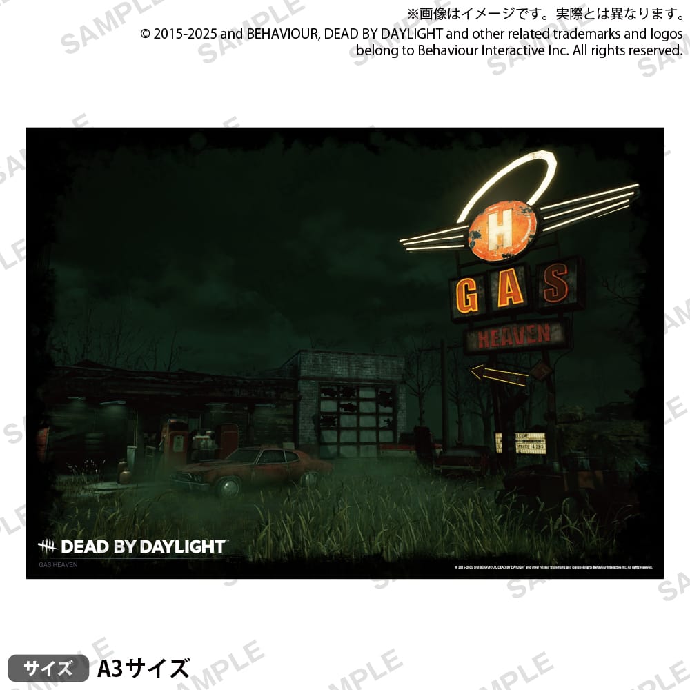 【Dead by Daylight】A3マット加工ポスター ガスヘブン