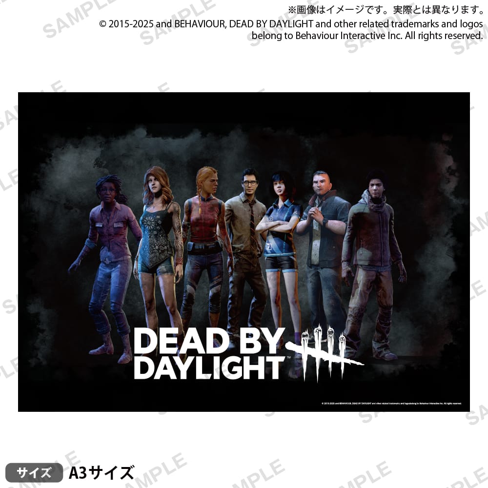 【Dead by Daylight】A3マット加工ポスター サバイバー