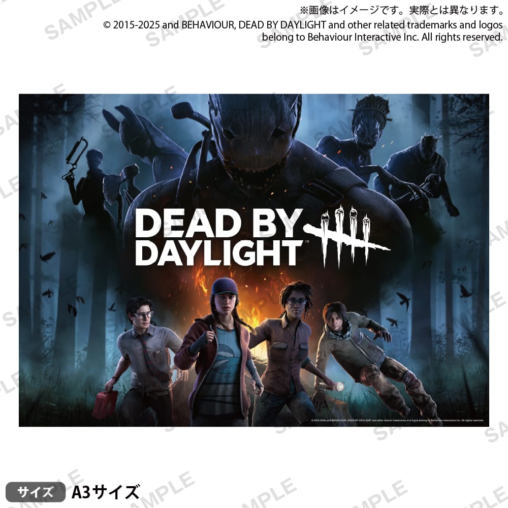 【Dead by Daylight】A3マット加工ポスター キービジュアル