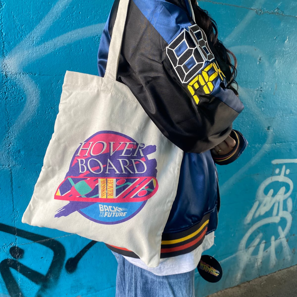 【バック・トゥ・ザ・フューチャー】「ホバーボート」トートバッグ