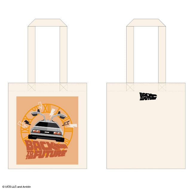 【バック・トゥ・ザ・フューチャー】オレンジタイム　トートバッグ