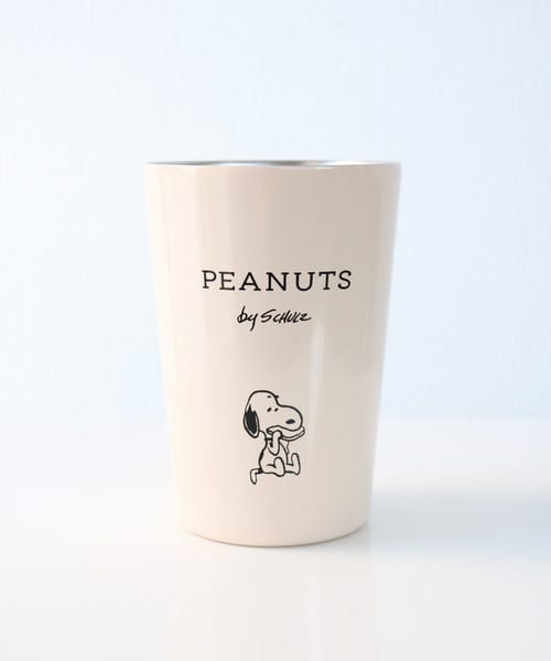 【スヌーピー】ステンレスタンブラー　ＢＲＥＡＤ　ＩＶ